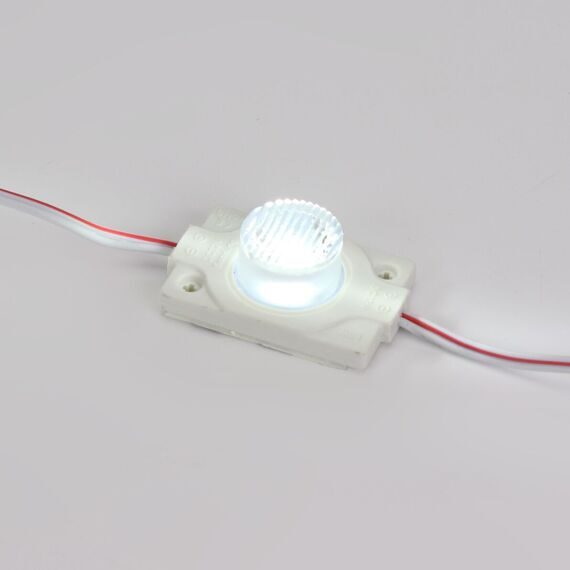 Светодиодный модуль герметичный 3030-1 ZC45х15 MOD29 1.5W, 12V, white