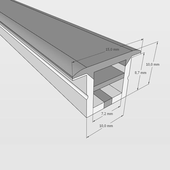 Cиликоновая оболочка встраиваемая T1010 S29 (10*10mm, pcb 6mm) Cиликоновая оболочка встраиваемая T1010 S29 (10*10mm, pcb 6mm)