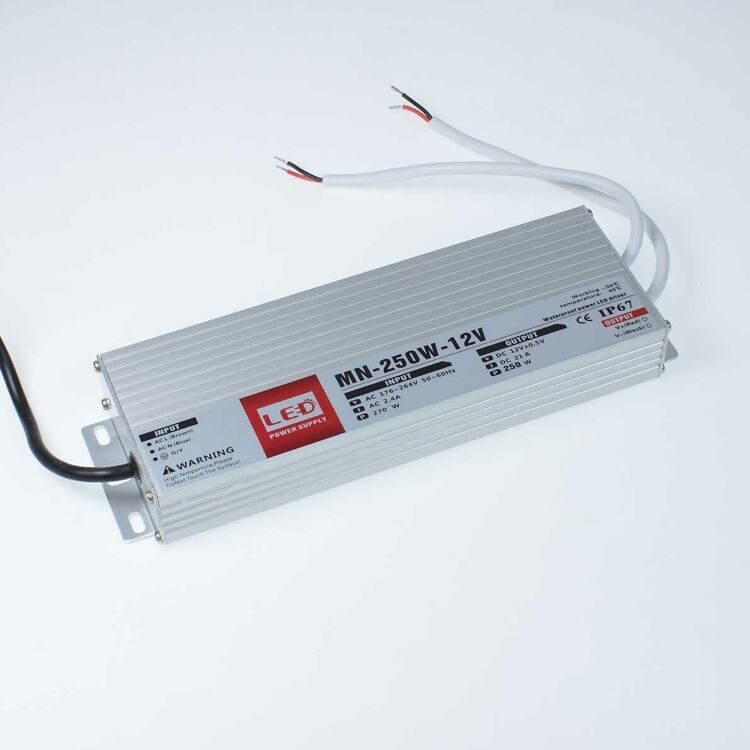 Блок питания MN-250W12V FSB250-12 (12V, 250W, 21A, IP67)