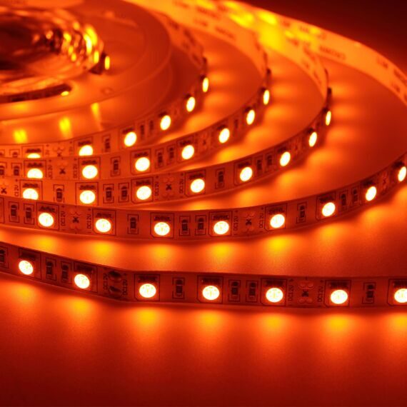 Светодиодная лента LUX class, 5050, 60led/m, Orange, 12V, IP33