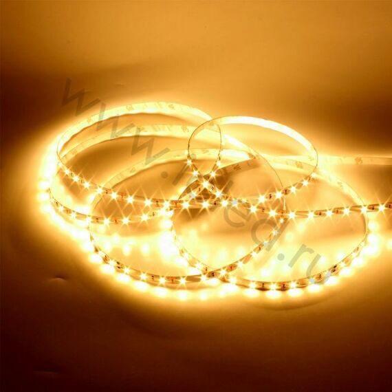 Светодиодная лента LUX class, 2835, 60led/m, warm white, 12V, RA>90, A206, IP33