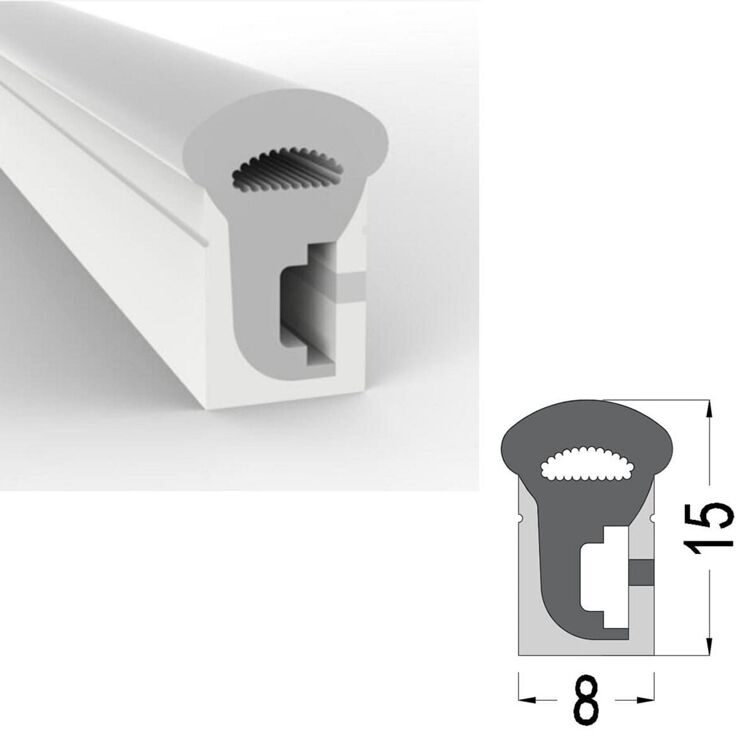 Силиконовая оболочка T0815 S14 (8*15mm, psb 5mm)