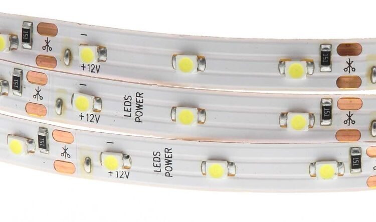 Лента 3528 60 светодиодов IP33 White (LUX LP)