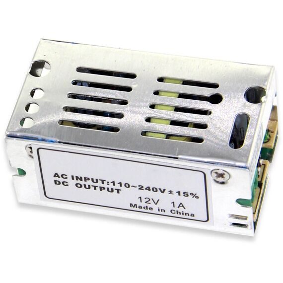 Блок питания 12V не герметичный 12W Блок питания 12V не герметичный 12W