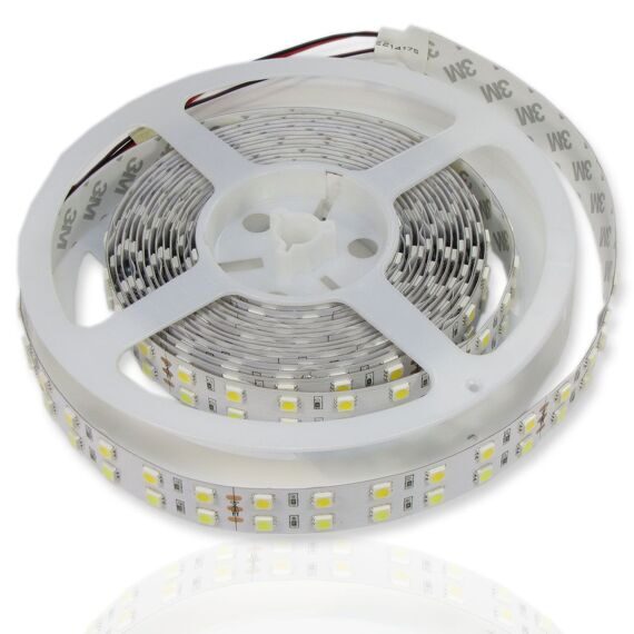 Лента 5050 120 Led IP33 24V MIX White+WarmWhite Высший класс