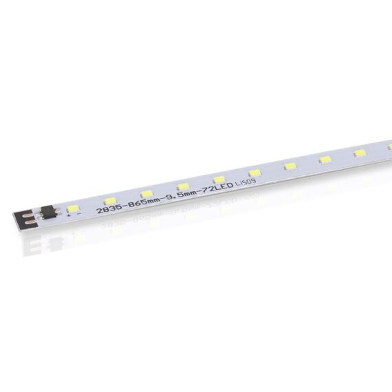 Светодиодная линейка 2835, 72 led, 220V, 12W, 865mm, D206, day white